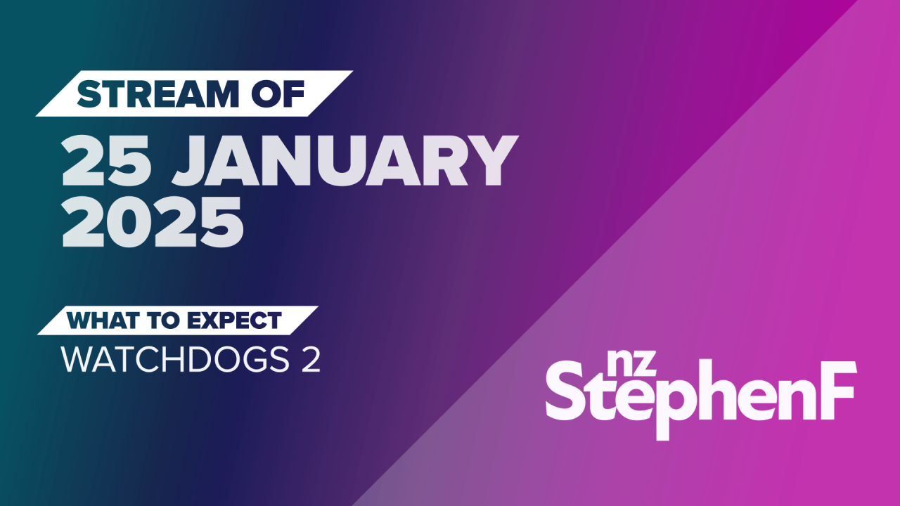 We goin' back to Watchdogs2