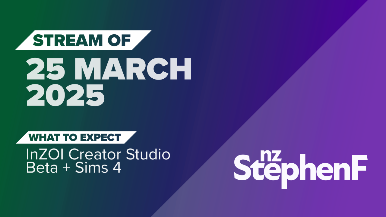 inZOI Builder and Sims 4!